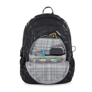 Školní batoh BagMaster Digital 24 B - černý