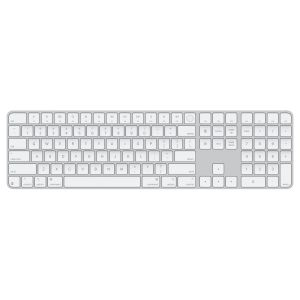 Apple Magic Keyboard Numeric Touch ID/Bezdrôtová Bluetooth/US layout/Biela MXK73LB/A