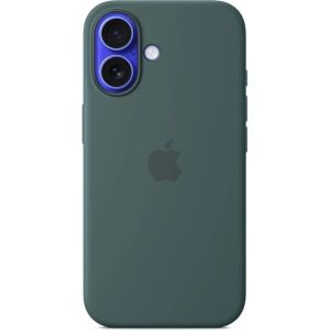 iPhone 16 Plus Silicone Case with MS - Lake Green MYYH3ZM/A