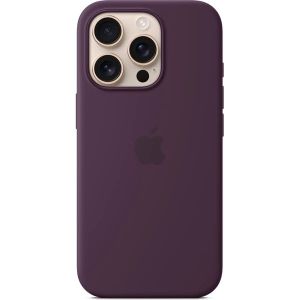 iPhone 16 Pro Max Silicone Case with MS - Plum MYYW3ZM/A