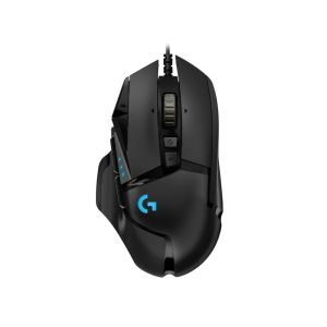 Logitech G502 HERO/Herná/Optická/Pre pravákov/25 600 DPI/Drôtová USB/Čierna 910-005470