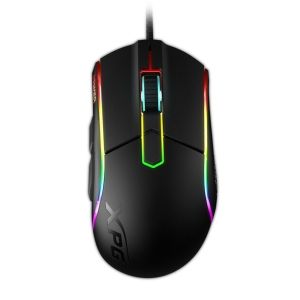 Adata XPG PRIMER/Herná/Optická/Pre pravákov/6 000 DPI/Drôtová USB/Čierna PRIMER-BKCWW