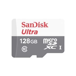 SanDisk Ultra/micro SDXC/128GB/UHS-I U1 / Class 10 SDSQUNR-128G-GN6MN