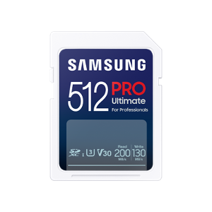 Samsung SDXC PRO ULTIMATE/SDXC/512GB/Class 10 MB-SY512S/WW