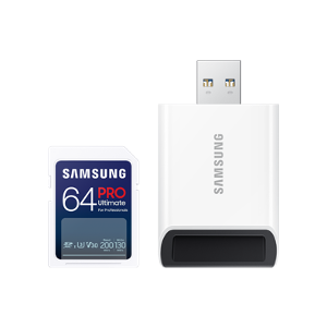 Samsung SDXC PRO ULTIMATE/SDXC/64GB/USB 2.0/Class 10/+ Adaptér MB-SY64SB/WW