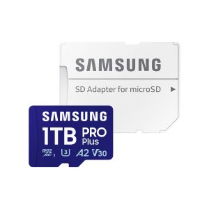Samsung PRO Plus/micro SDXC/1TB/UHS-I U3 / Class 10/+ Adaptér/Modrá MB-MD1T0SA/EU