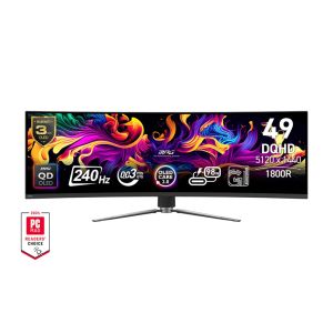 MSI MPG/491CQPX/49"/QD-OLED/5120x1440/240Hz/0,03ms/Black/2R MPG 491CQPX QD-OLED