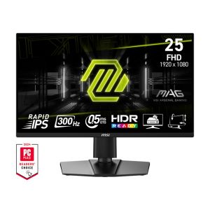 MSI MAG/255PXF/24,5"/IPS/FHD/300Hz/0,5ms/Black/2R MAG 255PXF