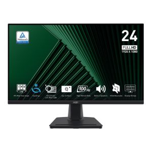 MSI Pro/MP245G/23,8"/IPS/FHD/100Hz/1ms/Black/2R PRO MP245G