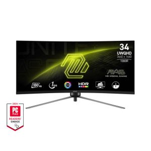 MSI/MAG 345CQR/34"/VA/wQHD/180Hz/1ms/Black/2R MAG 345CQR