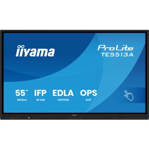 55" iiyama TE5513A-B1AG:IPS,4K,40P,EDLA TE5513A-B1AG