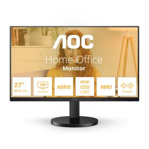 AOC/U27B3CF/27"/IPS/4K UHD/60Hz/4ms/Black/3R U27B3CF