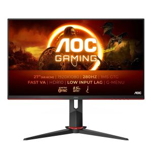 AOC Gaming/27G2ZN3/27"/VA/FHD/280Hz/1ms/Blck-Red/3R 27G2ZN3/BK