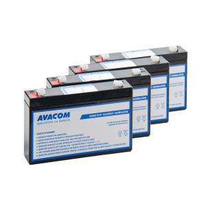 Batériový kit AVACOM AVA-RBC34-KIT náhrada pre renováciu RBC34 (4ks batérií) AVA-RBC34-KIT