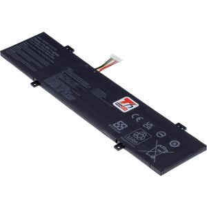 Batéria T6 Power Asus VivoBook Flip 14 TP412UA, TP412FA, 3640mAh, 42Wh, 3cell, Li-poly NBAS0174