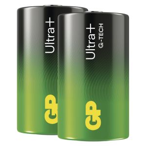 GP Alkalická batéria ULTRA PLUS D (LR20) - 2ks 1013422000
