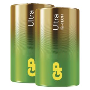 GP Alkalická batéria ULTRA D (LR20) - 2ks 1013422100