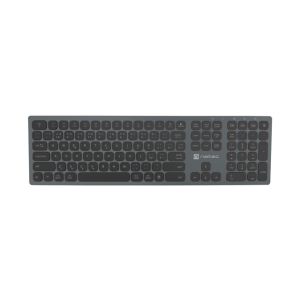 Natec klávesnica DOLPHIN/Bezdrôtová Bluetooth/ CZ- SK layout/Šedá NKL-1977