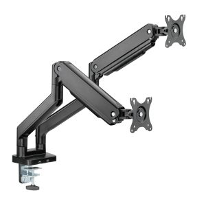 Držiak monitora Brateck LDT60-C024 dve ramená vedľa seba mechanická pružina Heavy Duty BRLDT60C024