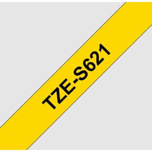 TZE-S621, žltá / čierna, 9mm TZES621