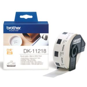 DK-11218 (papierové / okrúhle, priemer 24 mm -1000ks) DK11218