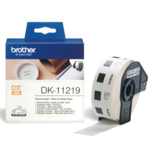 DK-11219 (papierové / okrúhle, priemer 12 mm -1200ks) DK11219