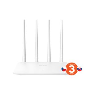 Tenda F6 WiFi N Router 802.11 b/g/n, 300 Mbps, Universal Repeater/WISP/AP, 4x 5 dBi antény 75011835