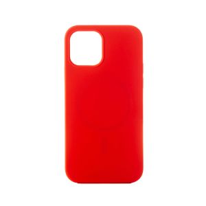 ER POWER Silikónový kryt CARNEVAL SNAP pre iPhone 12 mini s MagSafe - Červená ERCSIP12MNMGLQ-PRD