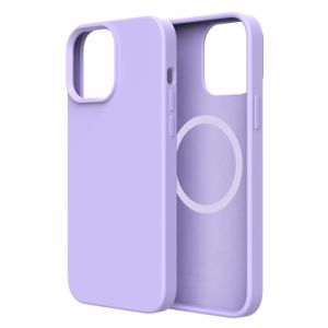 ER POWER Silikónový kryt CARNEVAL SNAP pre iPhone 12 mini s MagSafe - fialová ERCSIP12MNMGLQ-PL