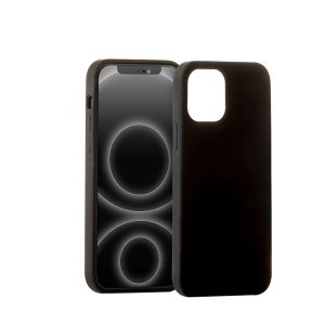 ER POWER Silikónový kryt CARNEVAL SNAP pre iPhone 12 Pro Max s MagSafe - Čierna ERCSIP12MXMGLQ-BK