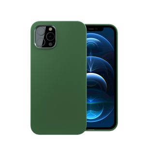 ER POWER Silikónový kryt CARNEVAL SNAP pre iPhone 13 Pro Max s MagSafe - zelená ERCSIP13PMMGLQ-GN
