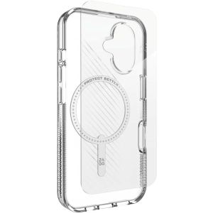 ZAGG Bundle Luxe SNAP PCR sklo 360 Apple iPhone 16 Plus Priehľadný 700515363