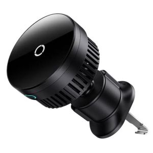 Baseus MagPro Magnetický Držiak s Bezdrôtovým Nabíjaním 15W Black 6932172652630