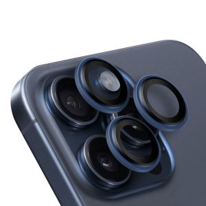 OBAL:ME Ochrana Šošoviek pre Apple iPhone 15 Pro/15 Pro Max Blue Titanium 8596311278976