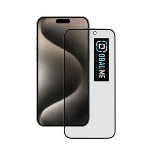 OBAL:ME Privacy 5D Tvrdené Sklo pre Apple iPhone 15 Pro Max Black 8596311253553