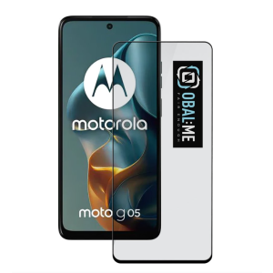 OBAL:ME 5D Tvrdené Sklo pre Motorola G05/E15 Black 8596311274015