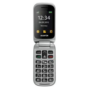 ALIGATOR V650 Senior čierno-strieborný+st.nab AV650BS