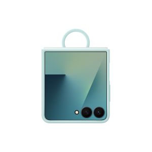 Samsung Silikónový kryt s držiakom na prst Flip7 Mint EF-PF766TMEGWW
