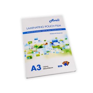 Laminovacie fólie AVELI A3/250 mic (2x125), lesklé XRT-00024