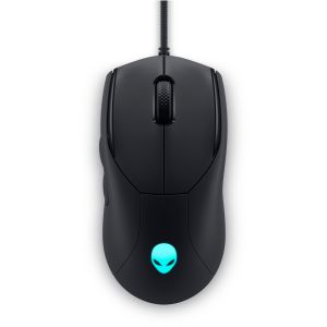 Dell Alienware AW320M/Herná/Optická/Pre pravákov/19 000 DPI/Drôtová USB/Čierna 545-BBDS
