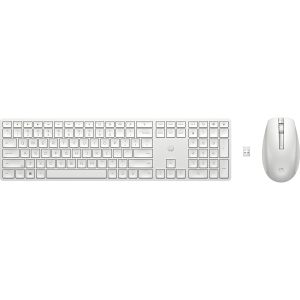 HP 650 Bezdrôtová klávesnica a myš - biela HUN 4R016AA#AKC