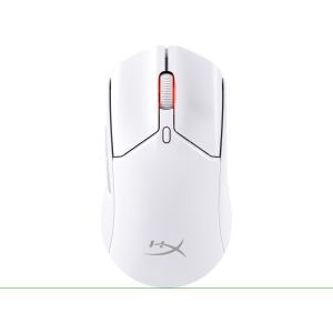 HP HyperX Pulsefire Haste 2/Herná/Optická/Pre pravákov/26 000 DPI/USB+BT/Biela 6N0A9AA