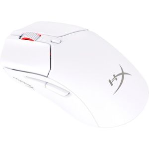 HP HyperX Pulsefire Haste 2 Mini/Herná/Optická/Pre pravákov/26 000 DPI/Drôtová+bezdrôtová/Biela 7D389AA