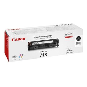 Toner Canon 718, CRG-718, 2662B005, 2-pack, černá (black), originál