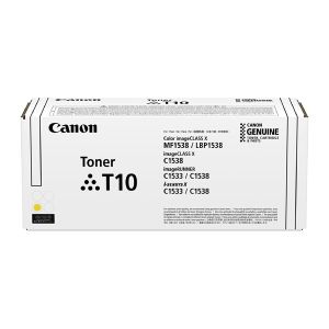 Toner Canon T10, 4563C001, žlutá (yellow), originál