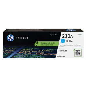 Toner HP 230A, W2301A, azurová (cyan), originál