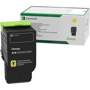 Toner Lexmark 78C2XY0, CS421, CS521, CS622, CX421, CX522, CX622, CX625, žlutá (yellow), originál