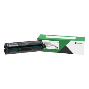 Toner Lexmark C332HC0, C3326, MC3326, azurová (cyan), originál