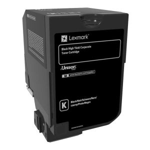 Toner Lexmark 74C2SK0, CS720, CS725, CX725, černá (black), originál