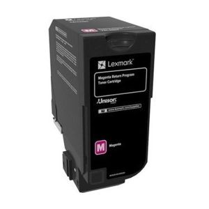 Toner Lexmark 74C2SM0, CS720, CS725, CX725, purpurová (magenta), originál
